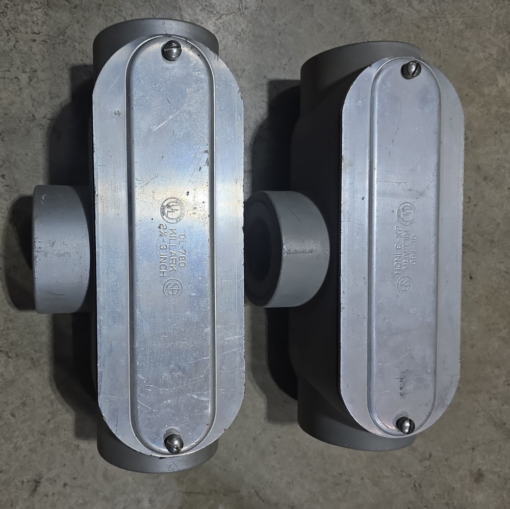 Killark OL-780 - T Condulet Fitting  - 2-1/2" - 3"