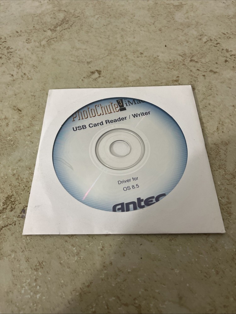 Antec Photochute 3 - Card Reader/Writer Driver Software