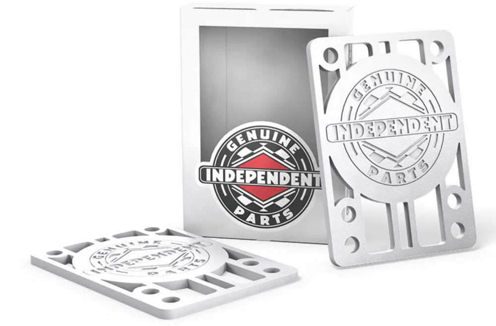 Independent 1/8" White Riser Pads