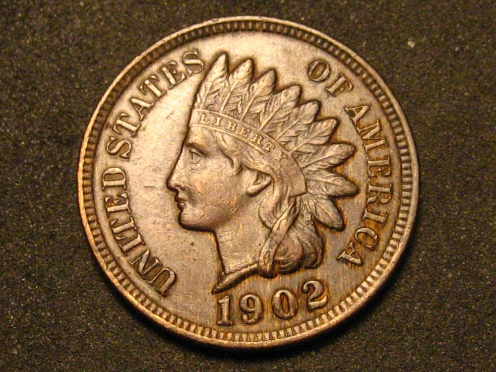 1902 Indian Head Cent CHOICE BU