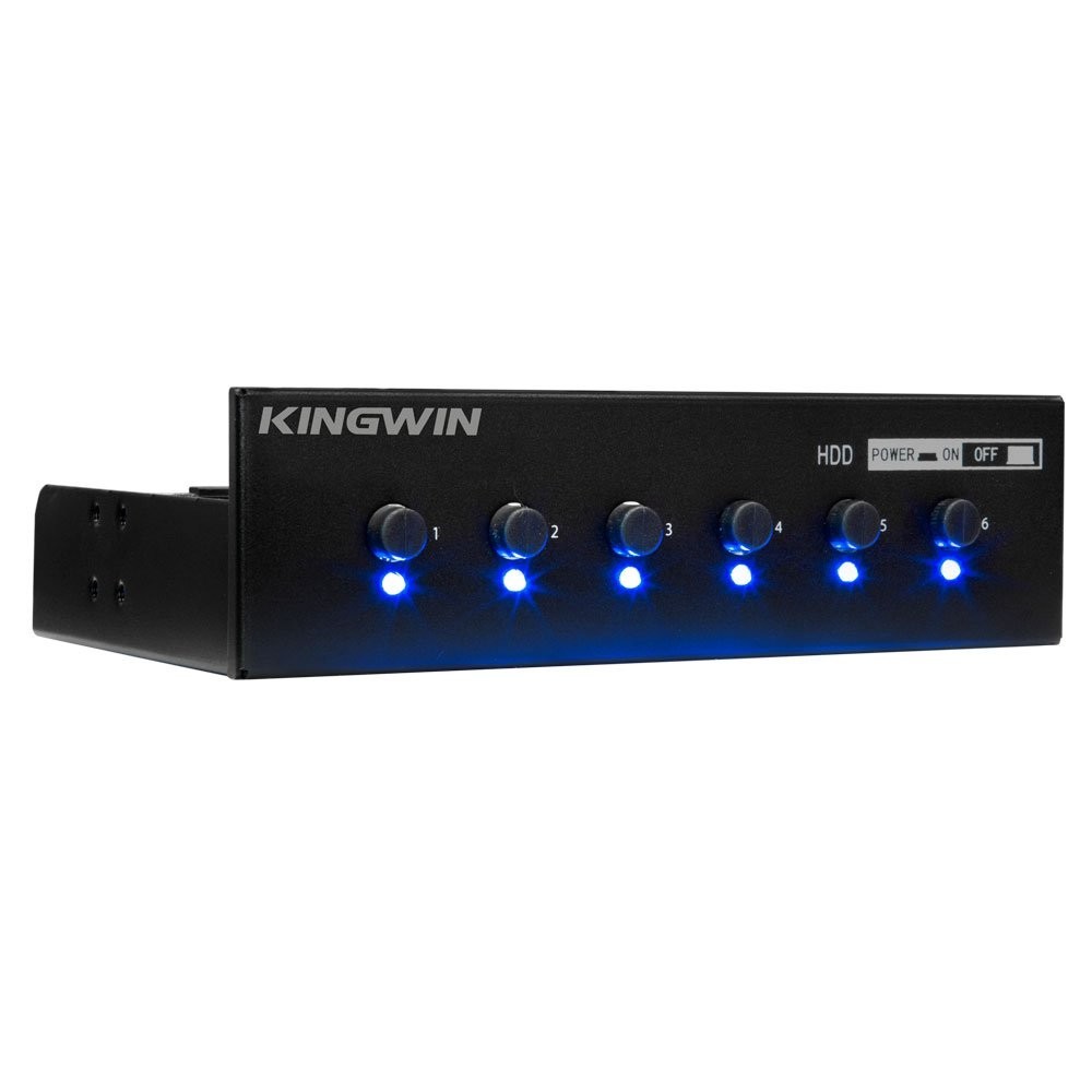 Power Switch Module for 2.5"/3.5" SATA HDD/SSD - Control Up to 6 Drives, Extend