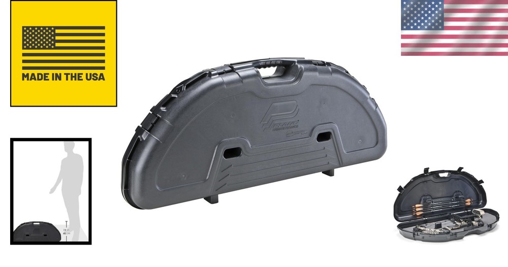 Plano Protector Hard Bow Case - Lockable, Fits Most Compound Bows | Made in USA