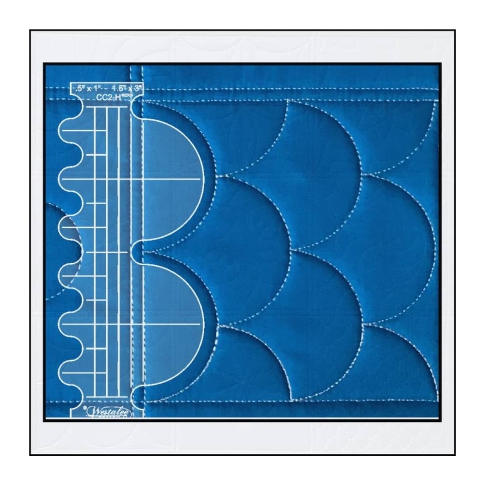 Sew Steady Template Sampler Set (6X) -Low Shank Template -Preowned