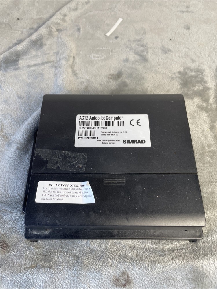 Simrad Autopilot Computer AC12 For AP24/AP28 Untested