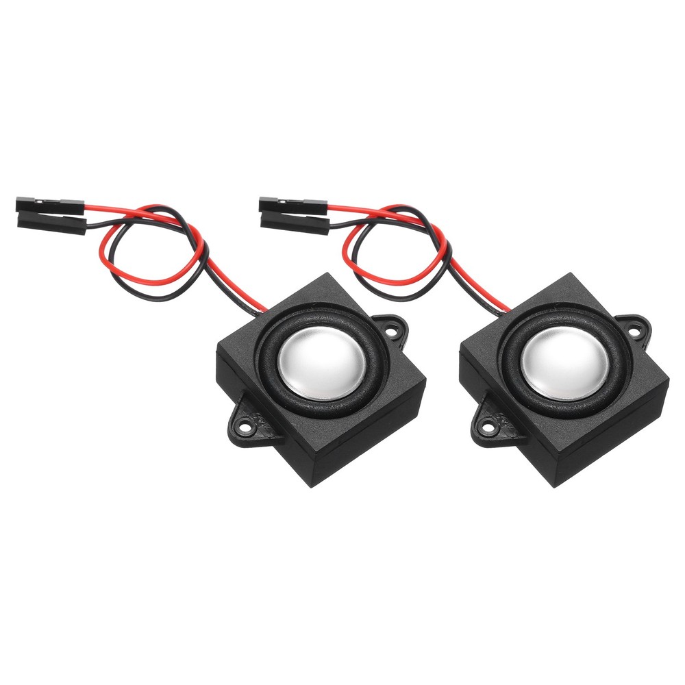 2Pcs 3 Watt 4 Ohm Single Mini Speaker  Portable Separating Interface