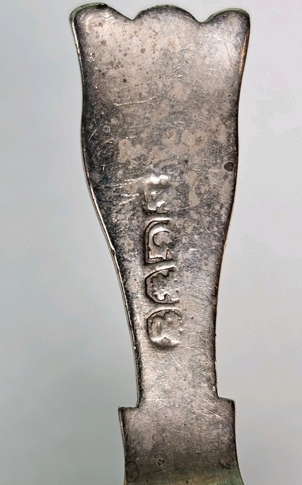 Vintage Denmark Silver Plated Tea Caddy Collector Spoon