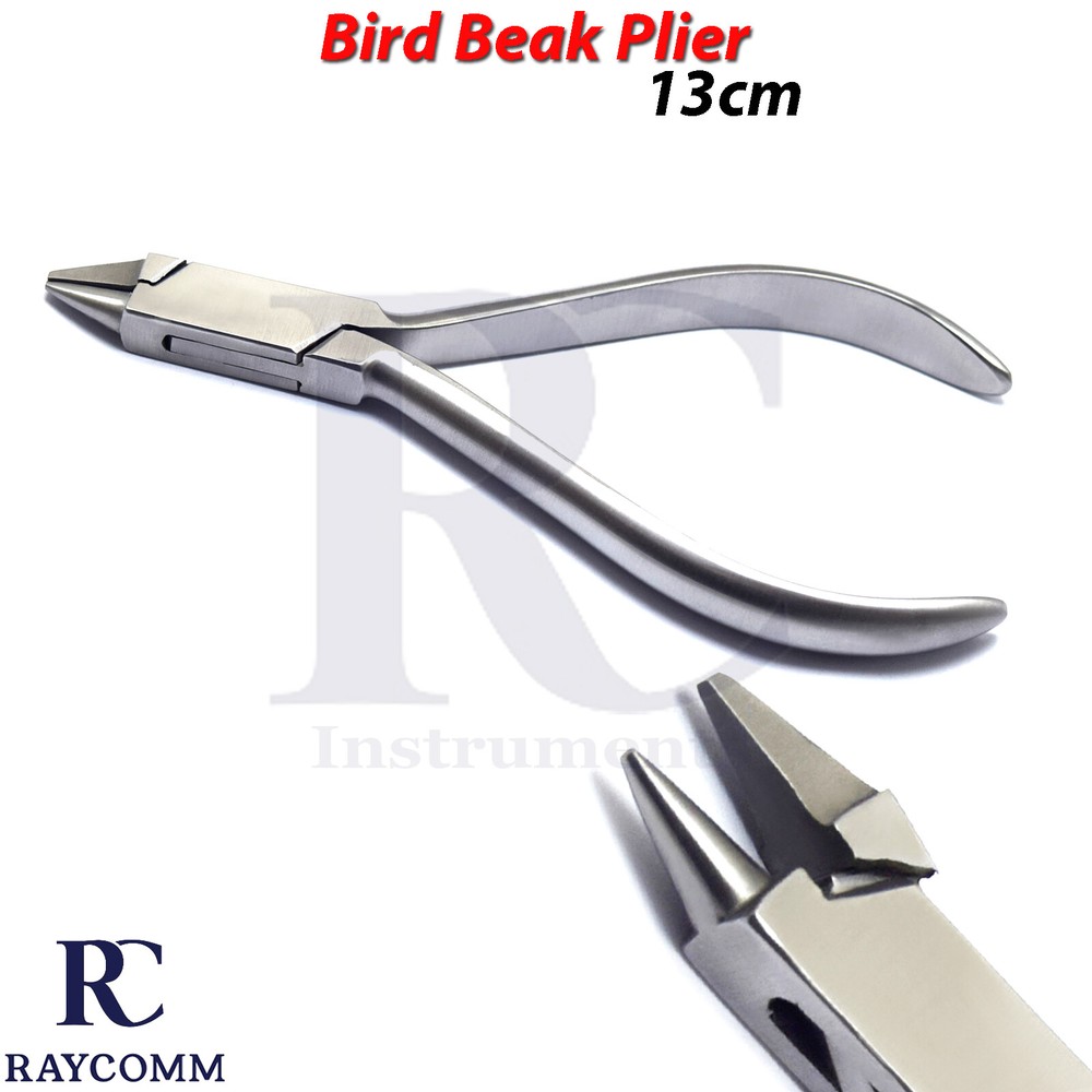 Orthodontic Bird Beak Plier Loop Forming Wire Bending Dental Lab Instruments VID