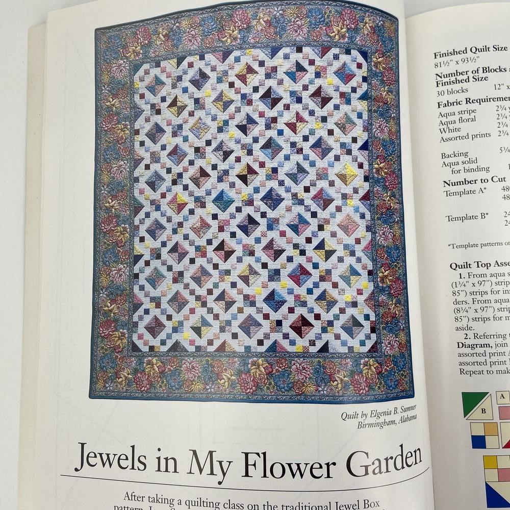 Patchwork Gems Quilts Made Easy Designs 12 Patterns Techniques 48 Pages