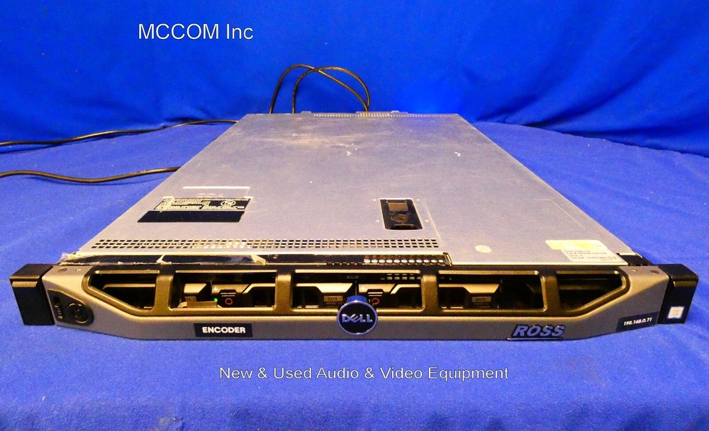 Ross XPression Video Encoder XPN-INC-SW+HW w/ 3 Dell 500gb Drives