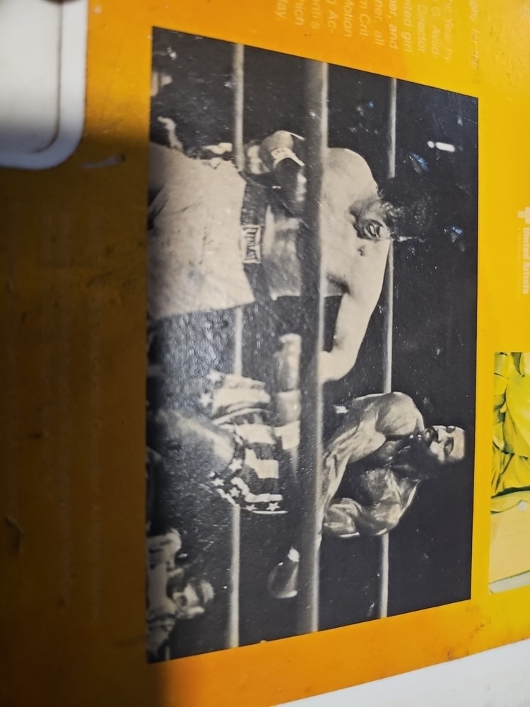 Rca SelectaVision Videodisc Rocky Capacitance Electronic Sound