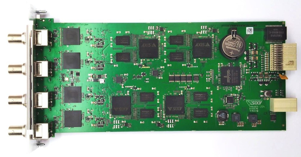 Axis Q7414 Video Encoder Blade 4Channel Multiple H.264 Streams 0354-001-01 OEM