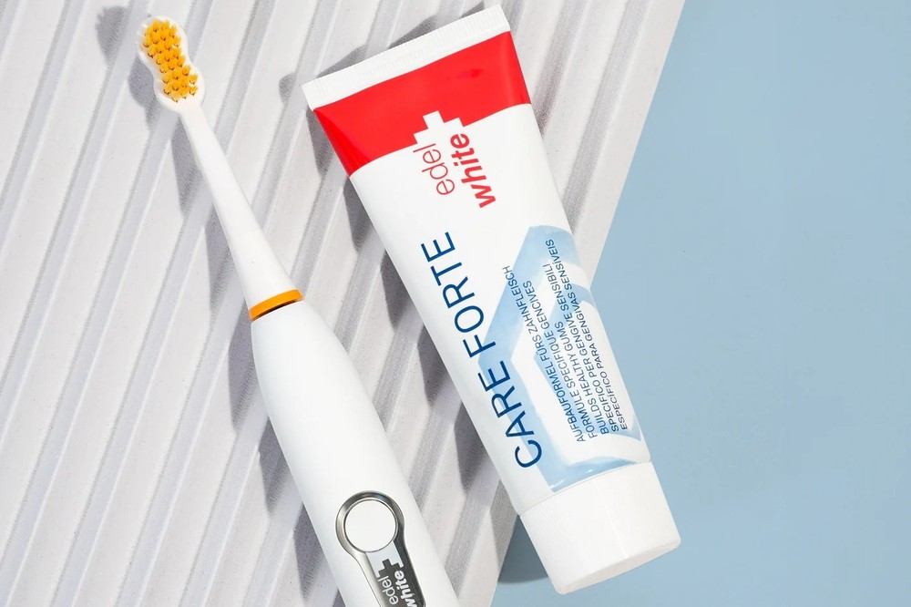 2 Pack Edel+White Care Forte Toothpaste 75 ml/ 2.5 fl.Oz