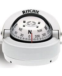 Ritchie S-53 Explorer Compass Surface Mount White