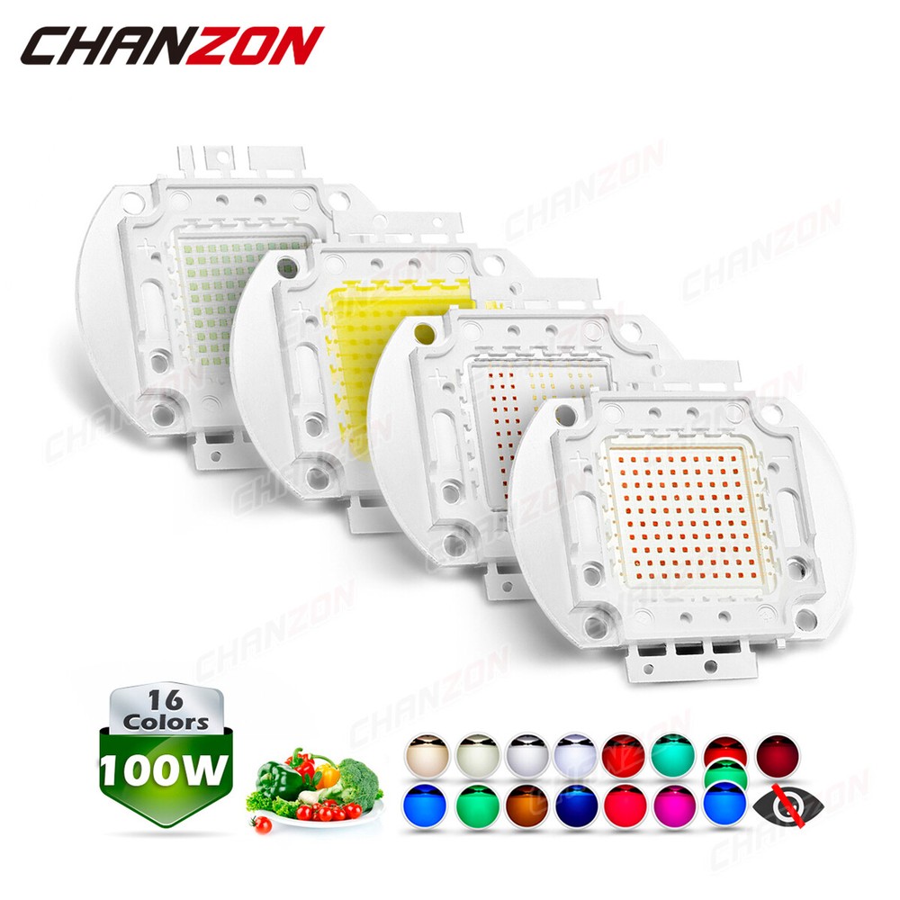 100 Watt High Power Smd Led Chip 100W Ir Grow Plant Light Diode Full Spectrum