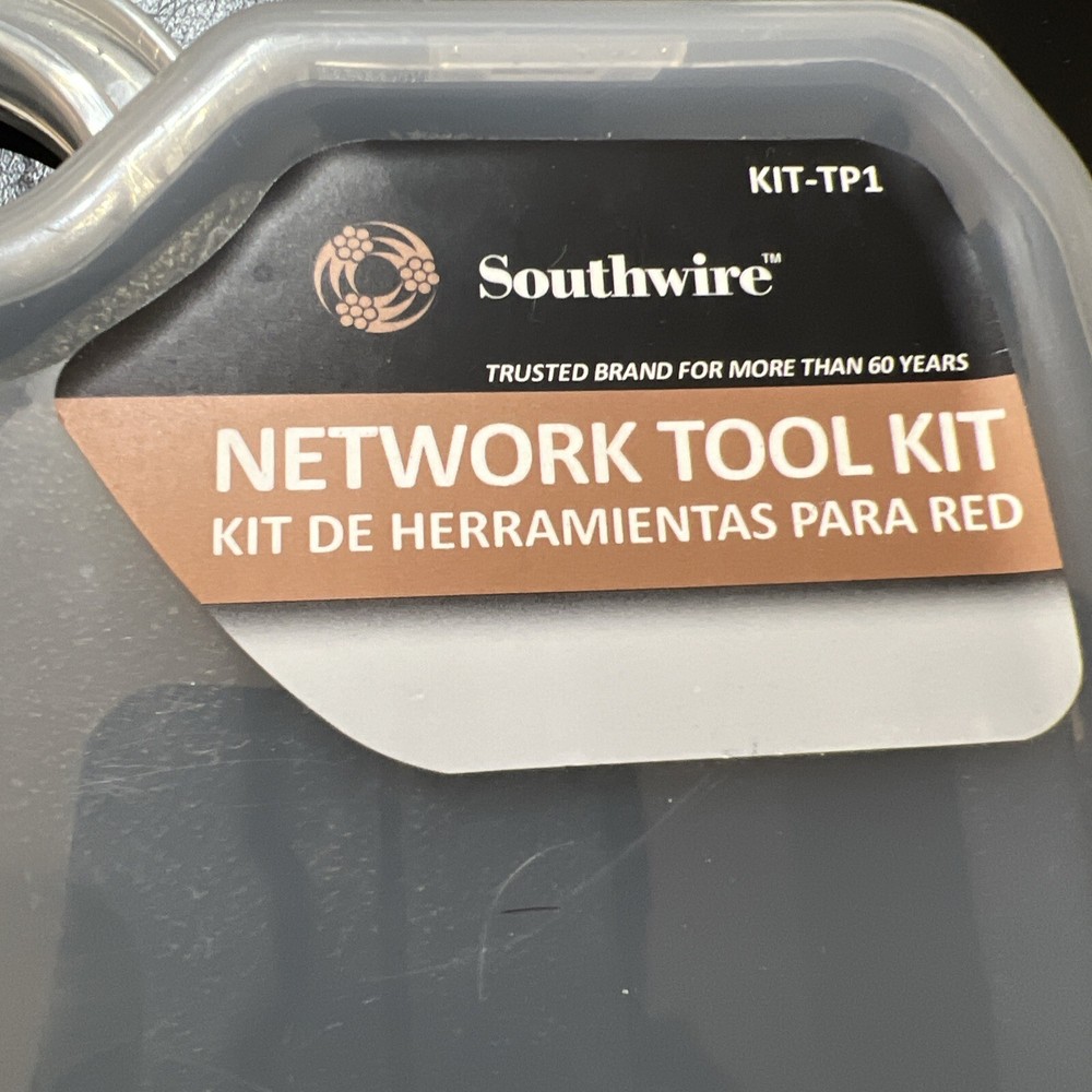 Southwire Network Tool Kit for Terminating Data Cable KIT-TP1 NEW Plus Extras!