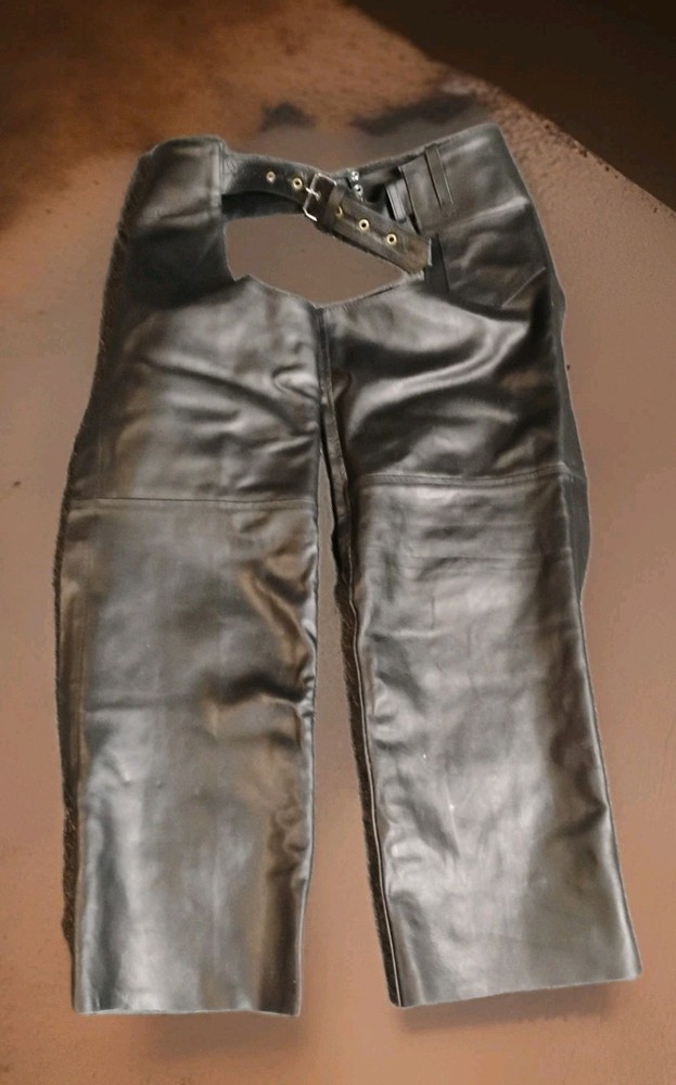 Unik Leather Chaps size Large vintage