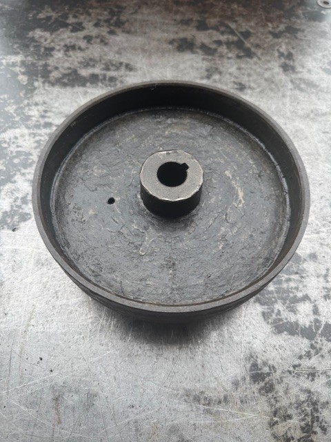 Antique Flat Belt Countershaft Step Cone Pulley Drill Press Lathe