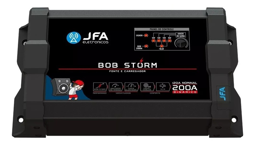 Source Charger Jfa Bob Storm 200a Bivolt
