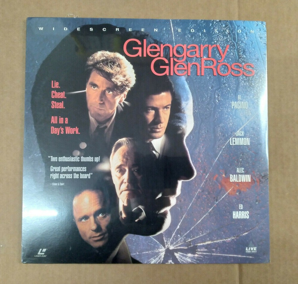 (Laserdisc) Glengary Glenross / Al Pacino / SEALED