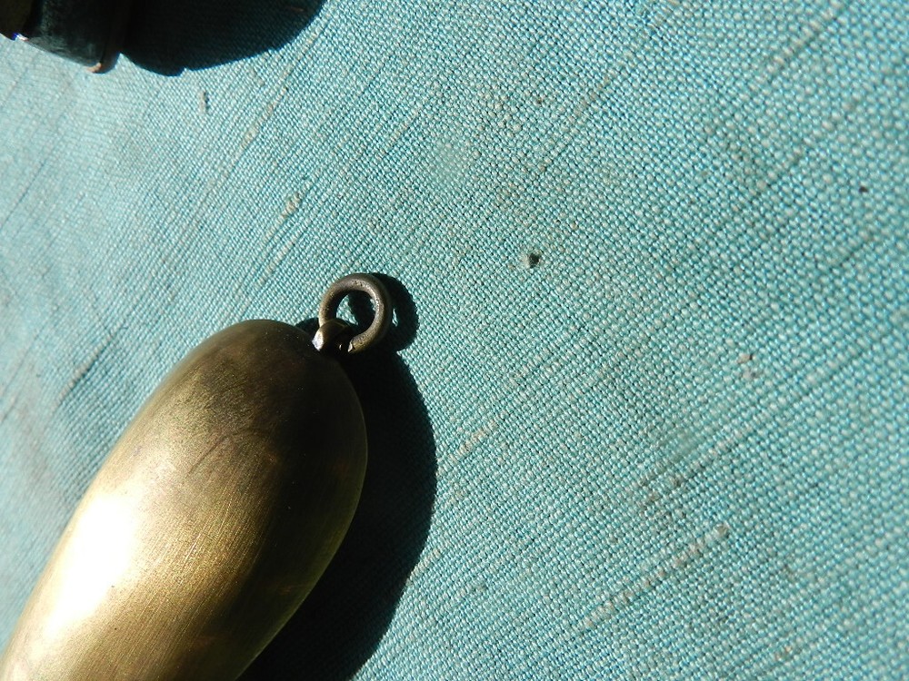 Hawksley English quality Brass Black Power Flask