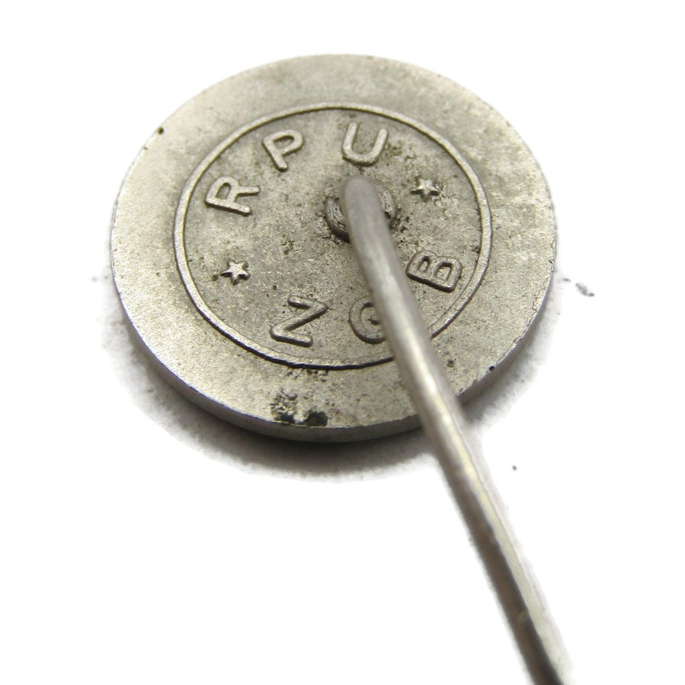 T Logo Stick Pin Silver Tone