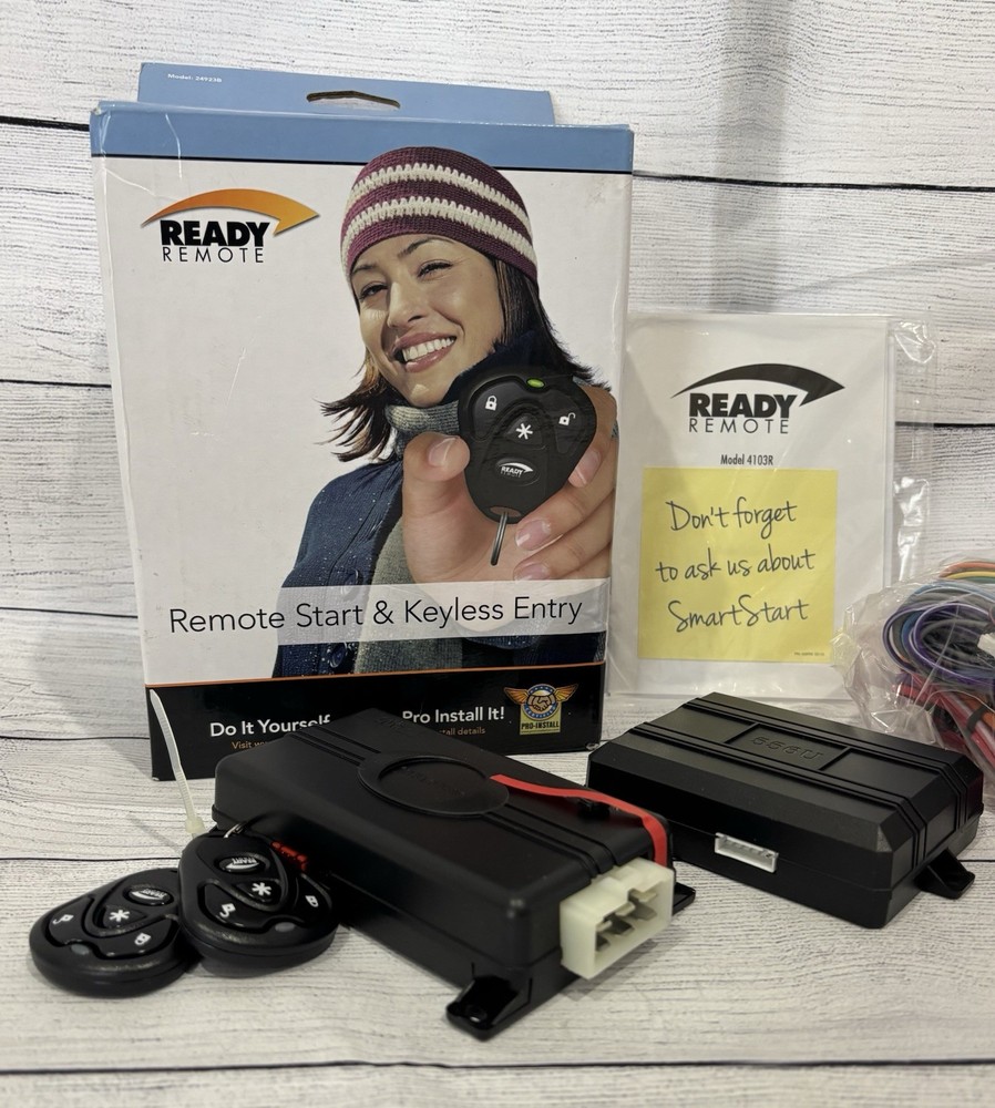 Ready Remote, Start & Keyless Entry Kit By Directed Electronics unused 24923B