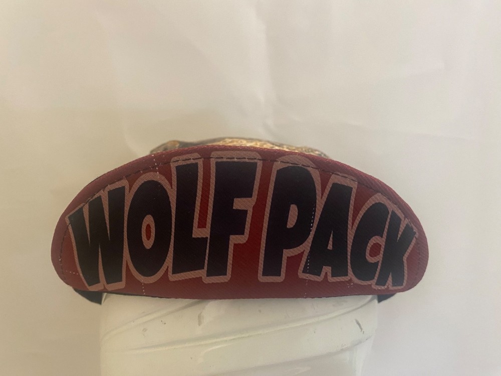 cycling cap WOLF PACK handmade in USA