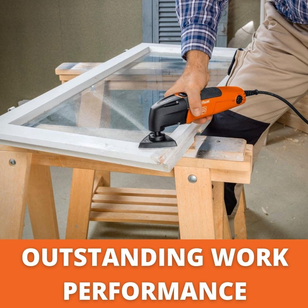 Starlock Triangular Backing Pad Set with Hook & Loop Attachment - Plastic Pla...