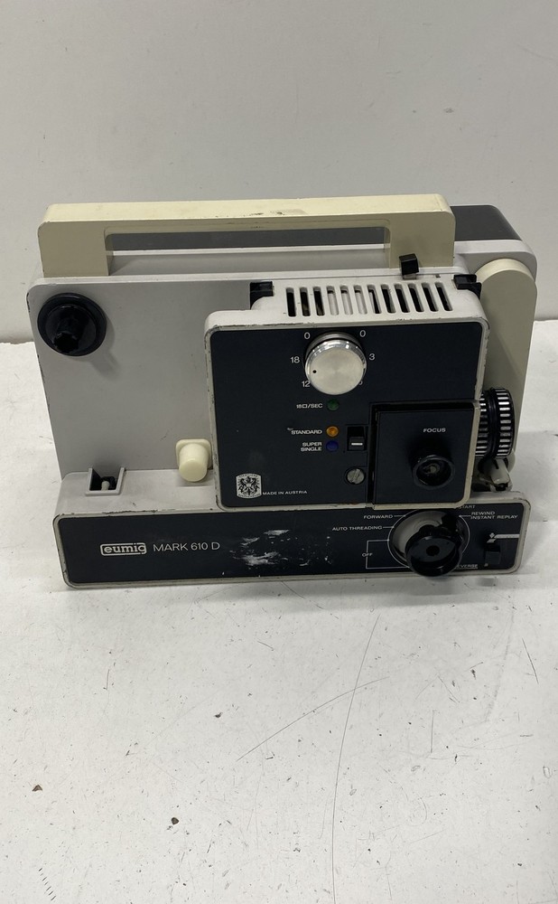 Eumig Mark 610D Motion Picture Projector Camera