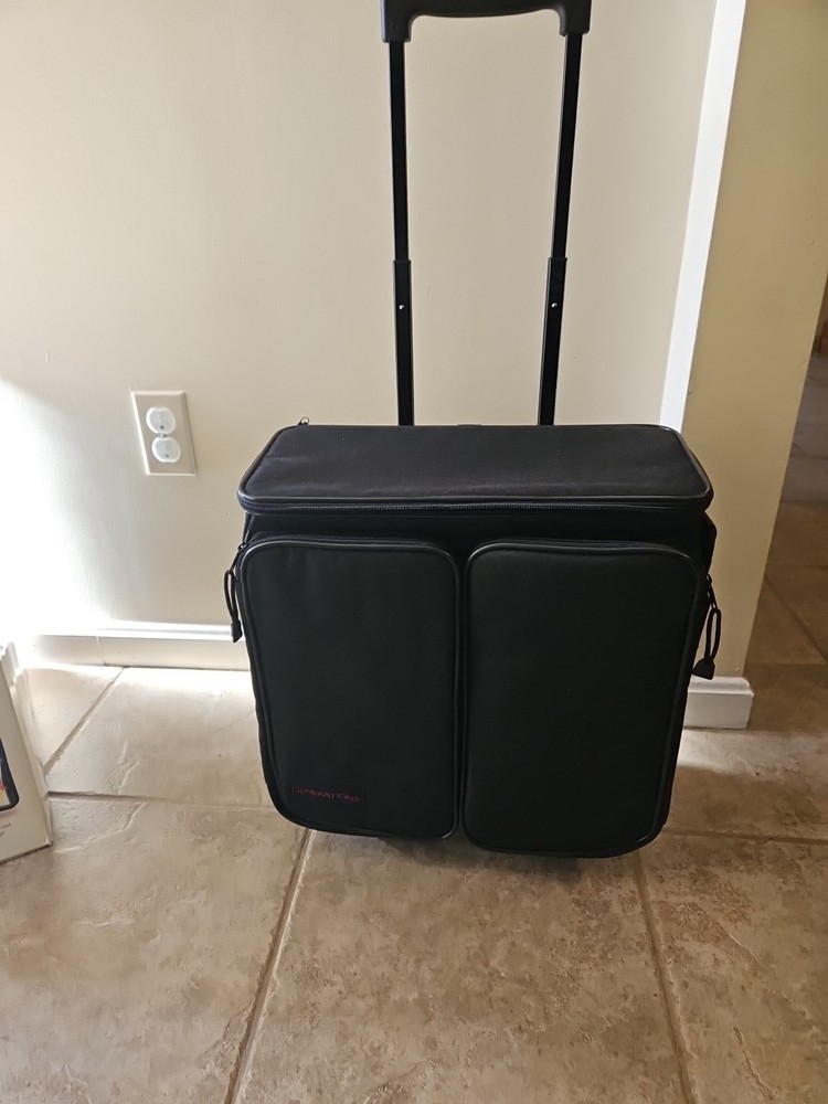 Generations Petite Cropper Scrapbooking Rolling Organizer w/ Telescoping Handle