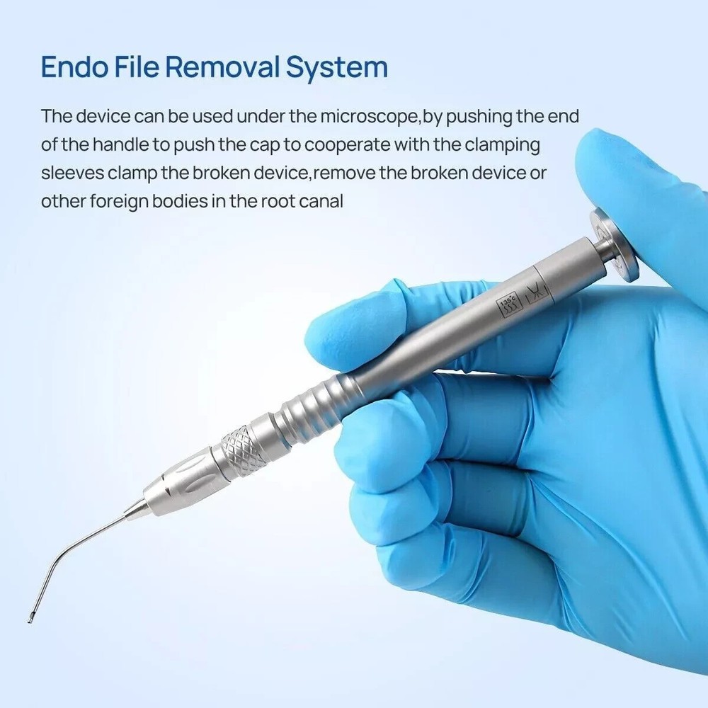 Dental Root Canal File Extractor Endodontic Broken Files Removal System Drills