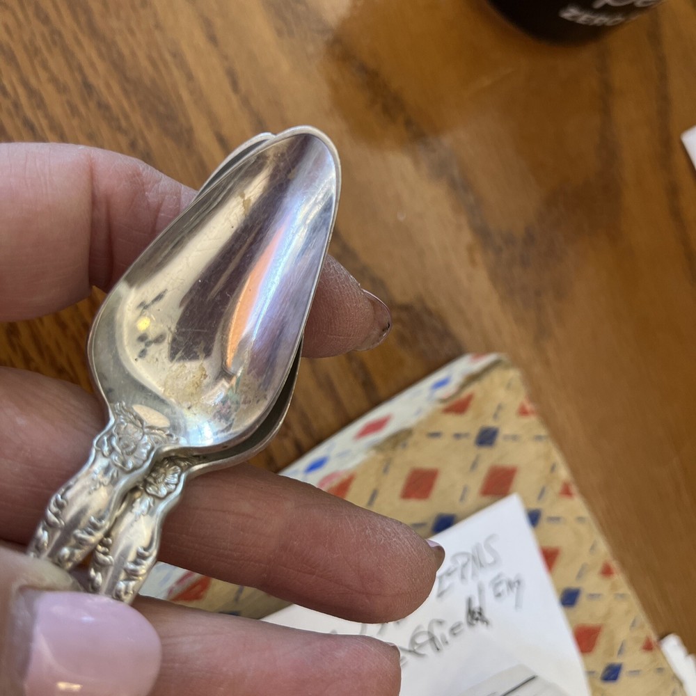 2 Grapefruit Spoons, Stratford Silver Co, silverplate