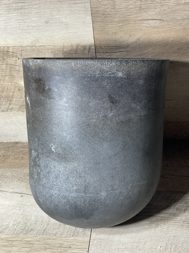 Vintage Smelting Pot Stone Round Bottom