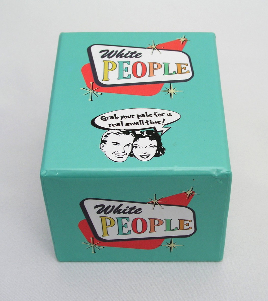 ROR WHITE PEOPLE GAME 2021 - COMPLETE - CARD GAME