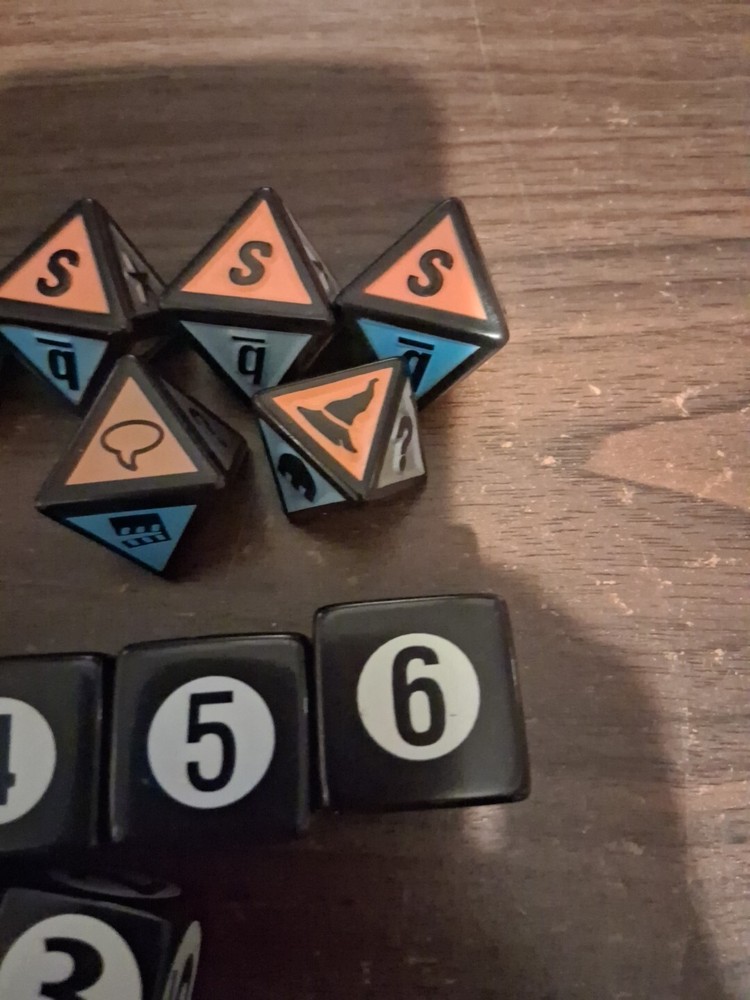 Scene It Replacement Game Pieces Parts Dice Die