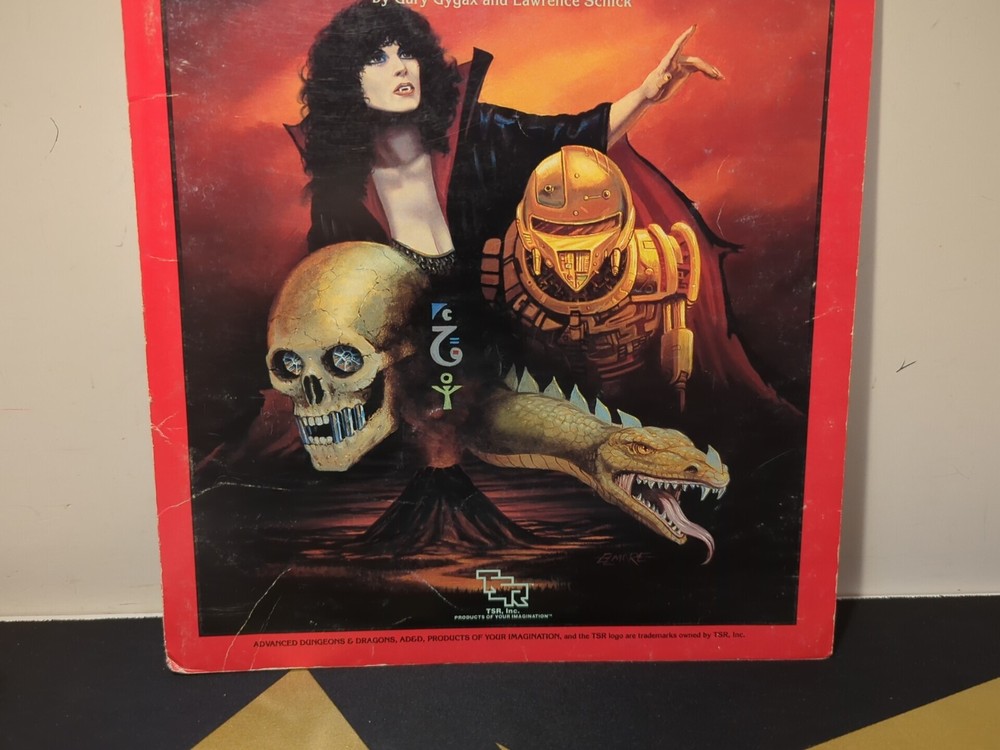 1987 Advanced Dungeons & Dragons Super Module Realms Of Horror 9209 - Complete