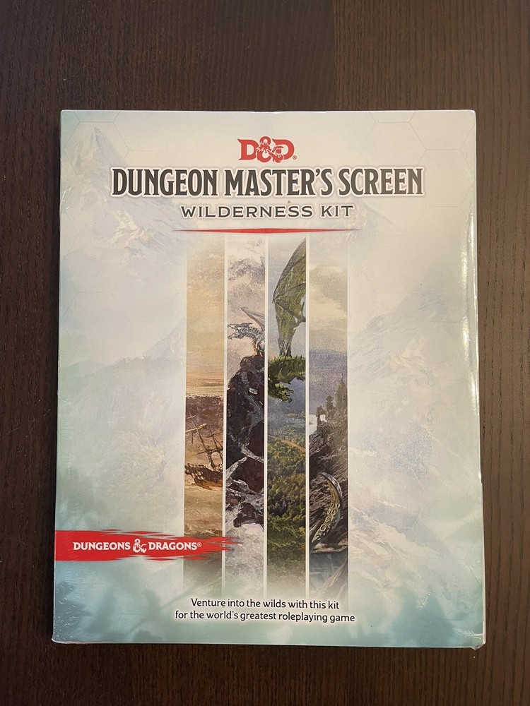 Dungeons & Dragons Dungeon Master's Screen Wilderness Kit (D&D Accessories)