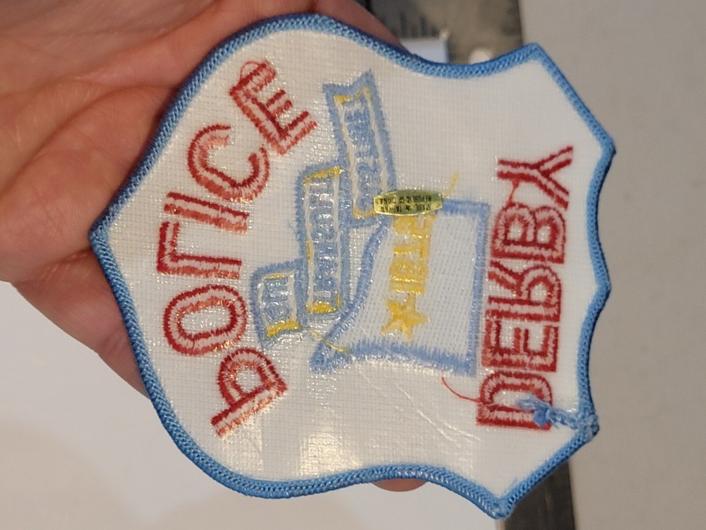LE8 b7 Police patch Connecticut Derby