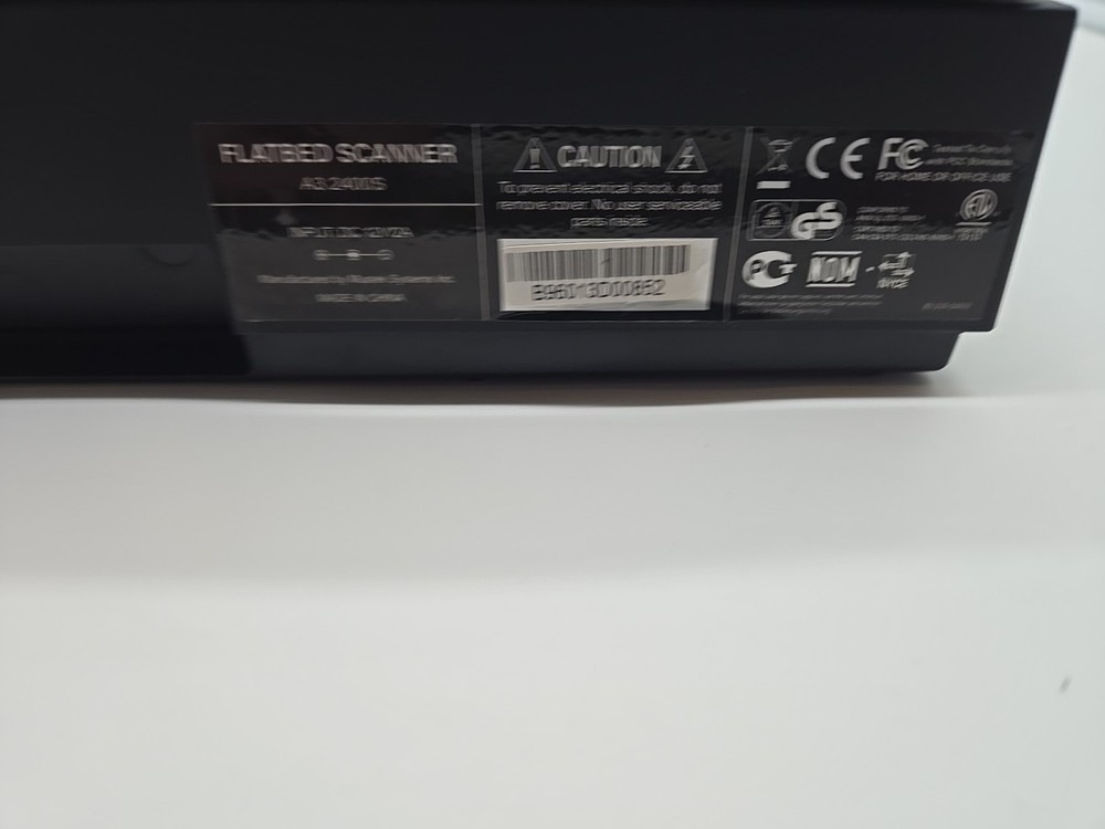 Mustek Scan Express A3 2400s USB - A3 Flatbed Scanner - Black - Tested