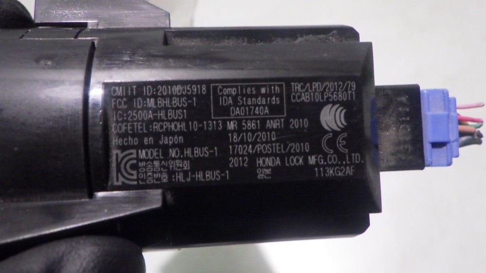 14 HONDA CIVIC ENGINE IGNITION START/STOP BUTTON 2010DJ5918