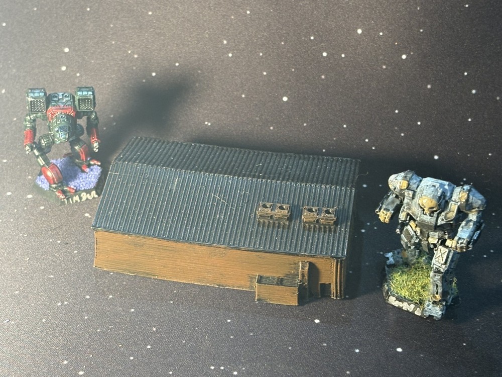 BATTLETECH 1:265 Scale Terrain - WAREHOUSE - CUSTOM 3D PLA PRINTS