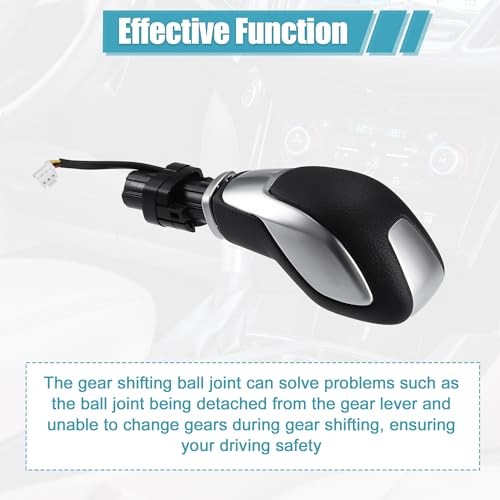 Automatic Gear Shift Knob Handle with Button for Ford Escape 2013-2016