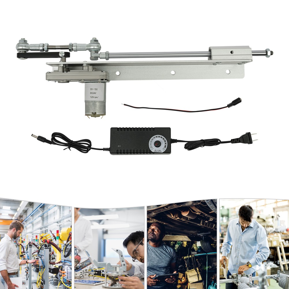 Reciprocating Cycle Linear Motor - Adjustable Stroke Actuator DC 24V, Compact