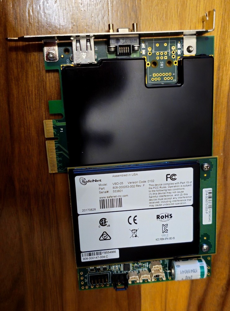 FULL STACK SafeNet PCIe HSM Encryption Setup (HSM Card, Keypad, USB Module etc.)