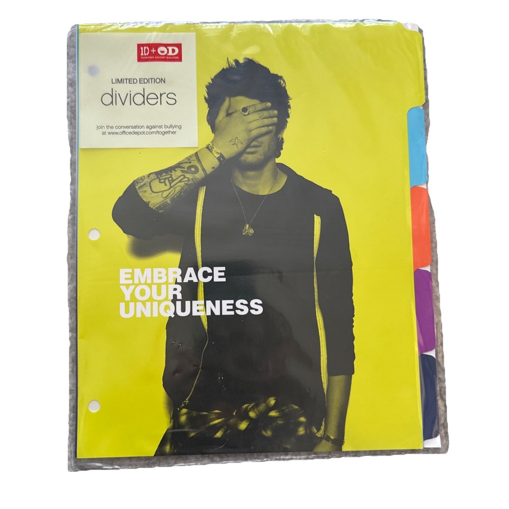One Direction  Limited Edition 5 Tab Dividers