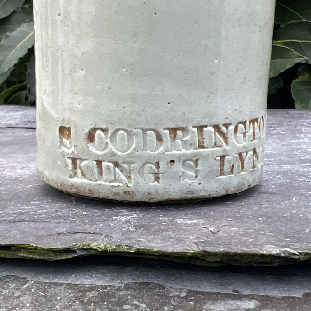 Classic S. Codrington Kings Lynn Old Fashioned Ginger Beer Stoneware Bottle