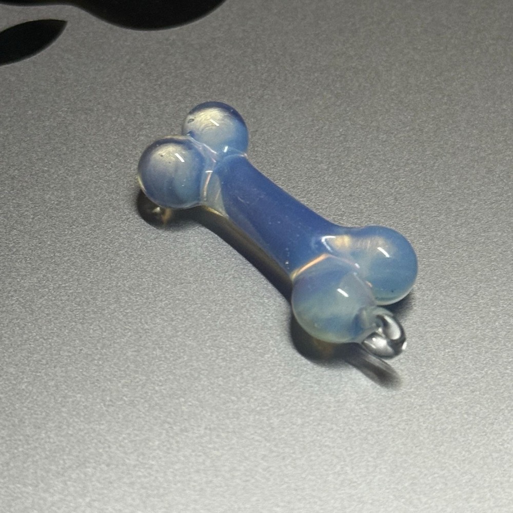 Handmade Glass art (dog bones)