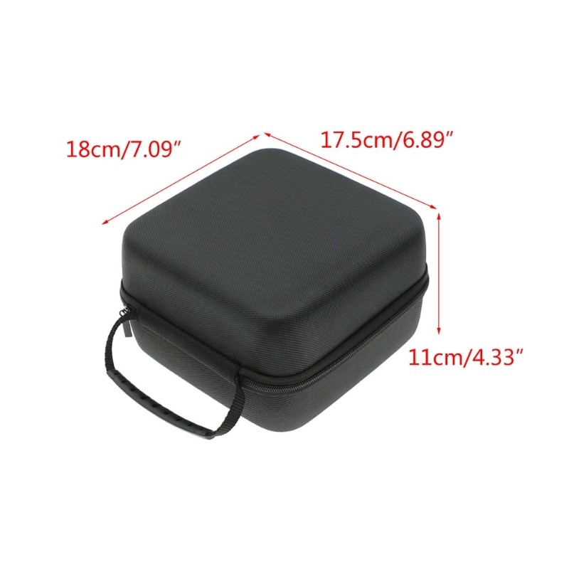 Versatile Storage Box for Mini Desktop Computer Speaker Shockproof Box Protector