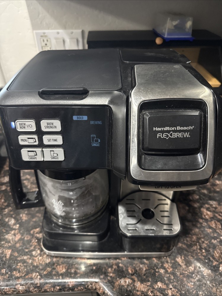 EUC Hamilton Beach Flex Brew Coffee Maker Tested/Works Great