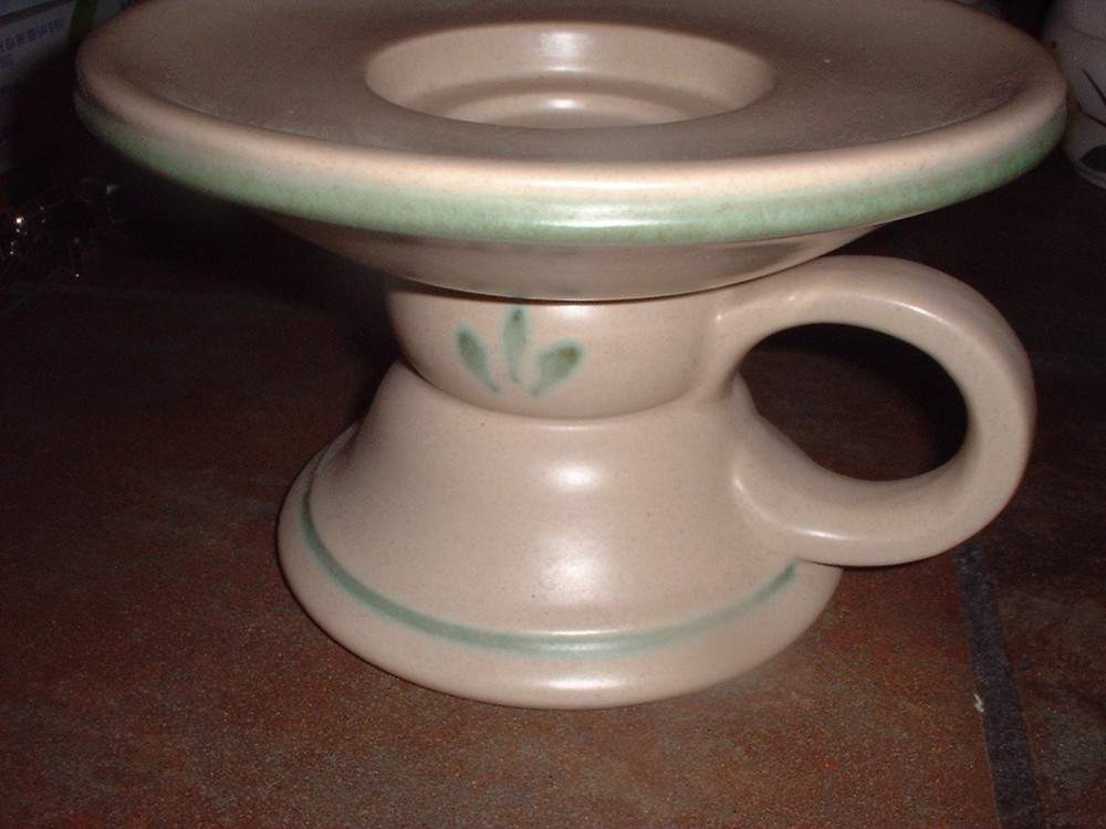 LOVELY OLD 3-WAY CANDLE HOLDER / CANDLESTICK, EUC